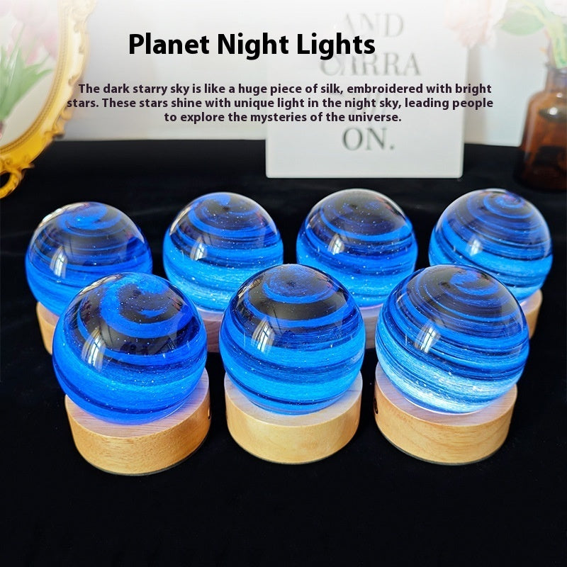 Petite lampe de chevet Planet Night