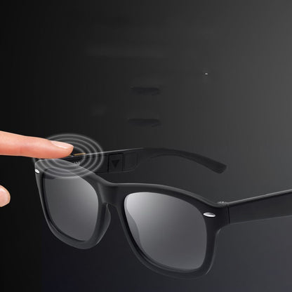 Hand-automatic Integrated Seven-level Electronic Color Adjustment Intelligent Color-changing Polarized Sunglasses