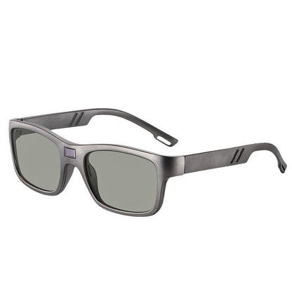 LCD Smart Chip Color-changing Polarized Sunglasses