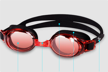 HD Anti-Fog Schwimmbrille Myopie