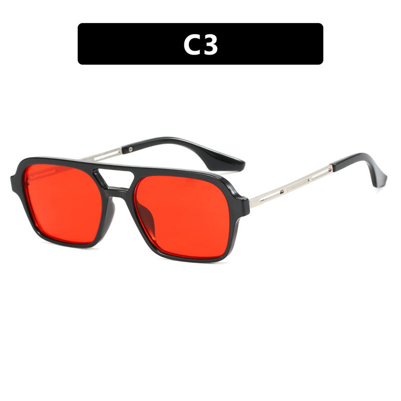 Men's New Retro Square Frame Sunglasses