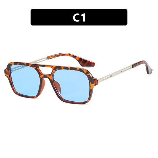 Men's New Retro Square Frame Sunglasses