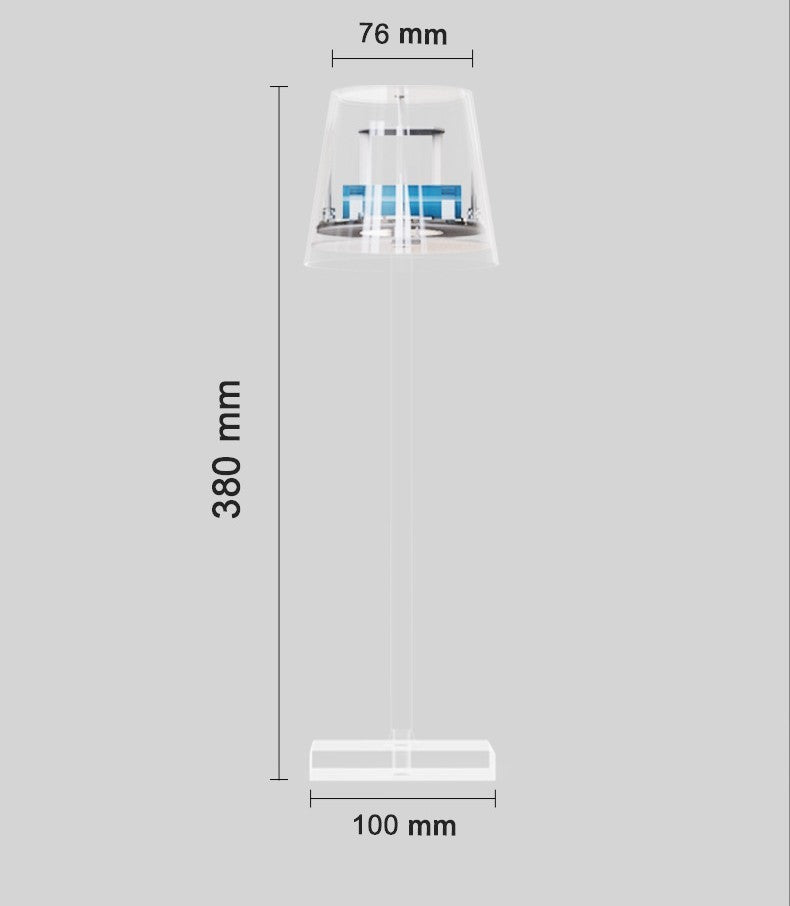 Lampe de table créative USB transfrontalière pour bar et restaurant