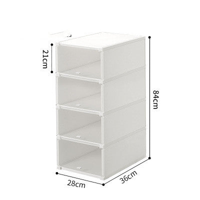 PP Shoe Box Transparent Visual Sports Shoes Storage