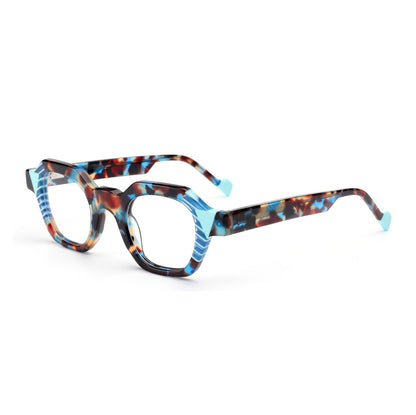 Optical Glasses Frame Multilateral Box Fashion Plain Glasses