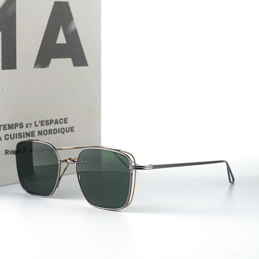 New Metal Metal Frame UV-proof Sunglasses