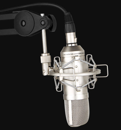 Microphone d'ancrage de bureau à condensateur professionnel MC001 pour enregistrement de jeux